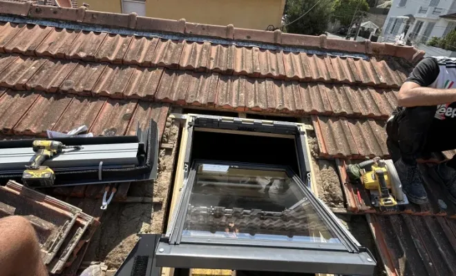 Changement de velux d'une maison à Sanary-sur-Mer, La Seyne-sur-Mer, BC Créations