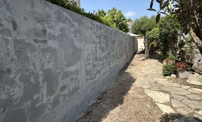 Exhaussement mur de clôture , La Seyne-sur-Mer, BC Créations